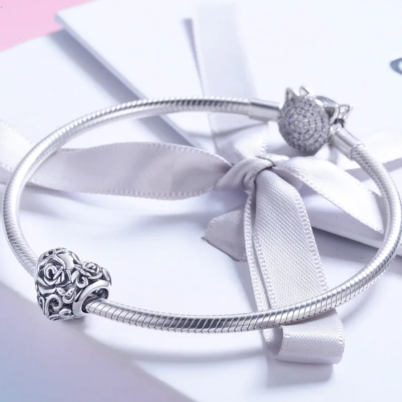 (immagine per) Charm tipo Pandora Rosa gentile - SCC790 - Visualizza 4