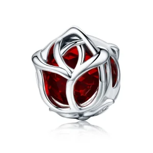 (immagine per) Charm tipo Pandora Rose rosse - SCC568