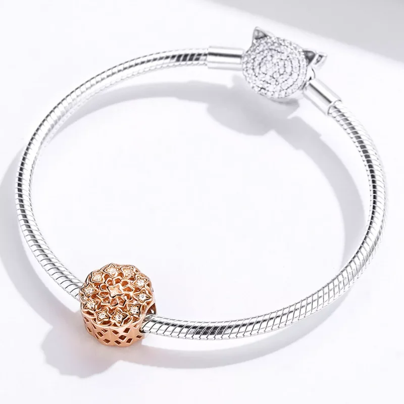 (immagine per) Charm tipo Pandora Rosone - SCC1279 - Visualizza 3