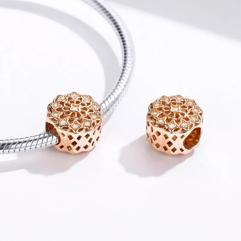 (immagine per) Charm tipo Pandora Rosone - SCC1279 - Visualizza 4