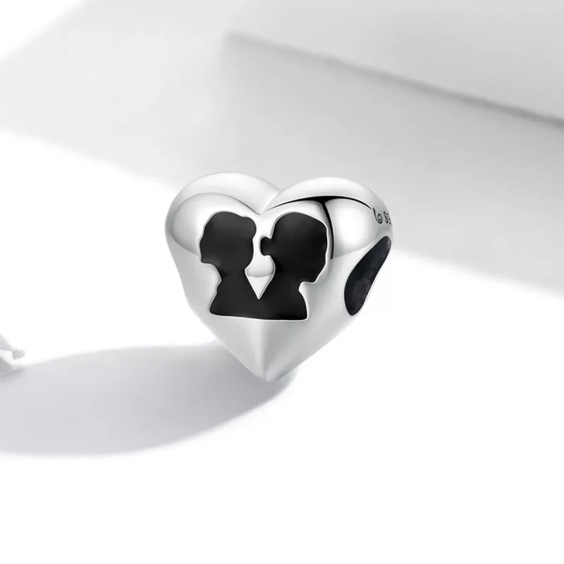 (immagine per) Charm tipo Pandora Sagoma d'amore - BSC549 - Visualizza 2