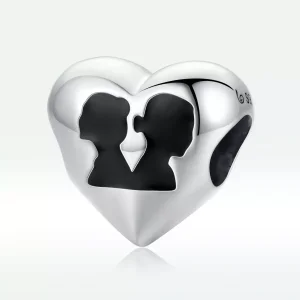 (immagine per) Charm tipo Pandora Sagoma d'amore - BSC549