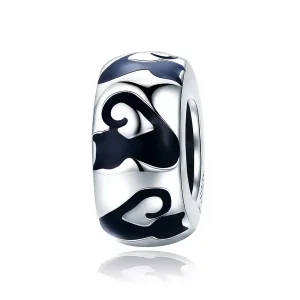 (immagine per) Charm tipo Pandora Sagoma di gatto - SCC825