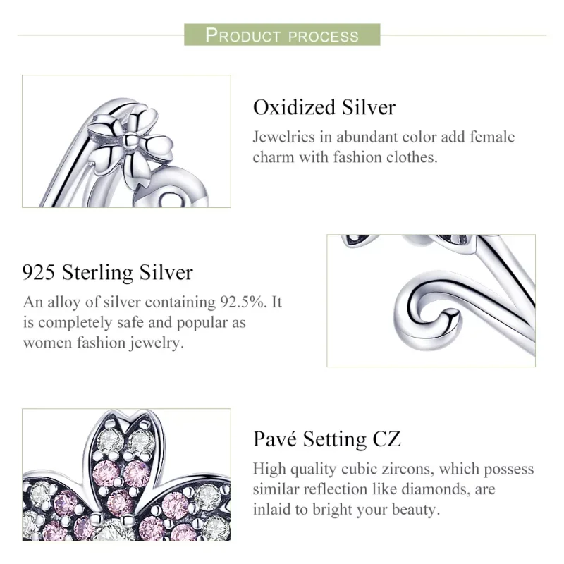 (immagine per) Charm tipo Pandora Sakura - SCC1033 - Visualizza 6
