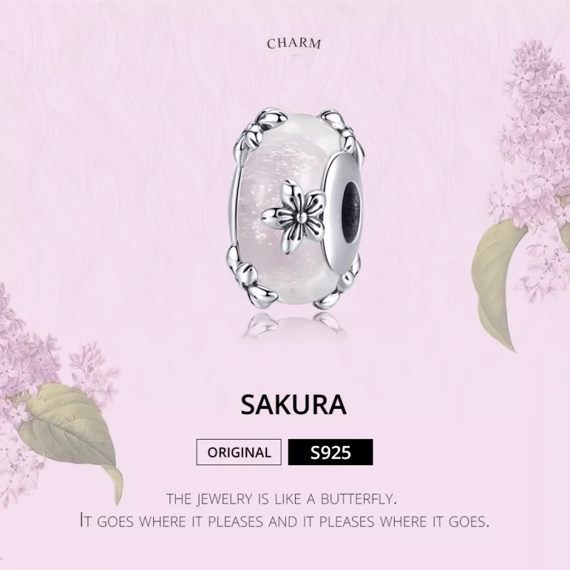 (immagine per) Charm tipo Pandora Sakura - SCC1302 - Visualizza 2
