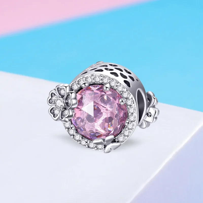 (immagine per) Charm tipo Pandora Sapore rosa - SCC904 - Visualizza 2
