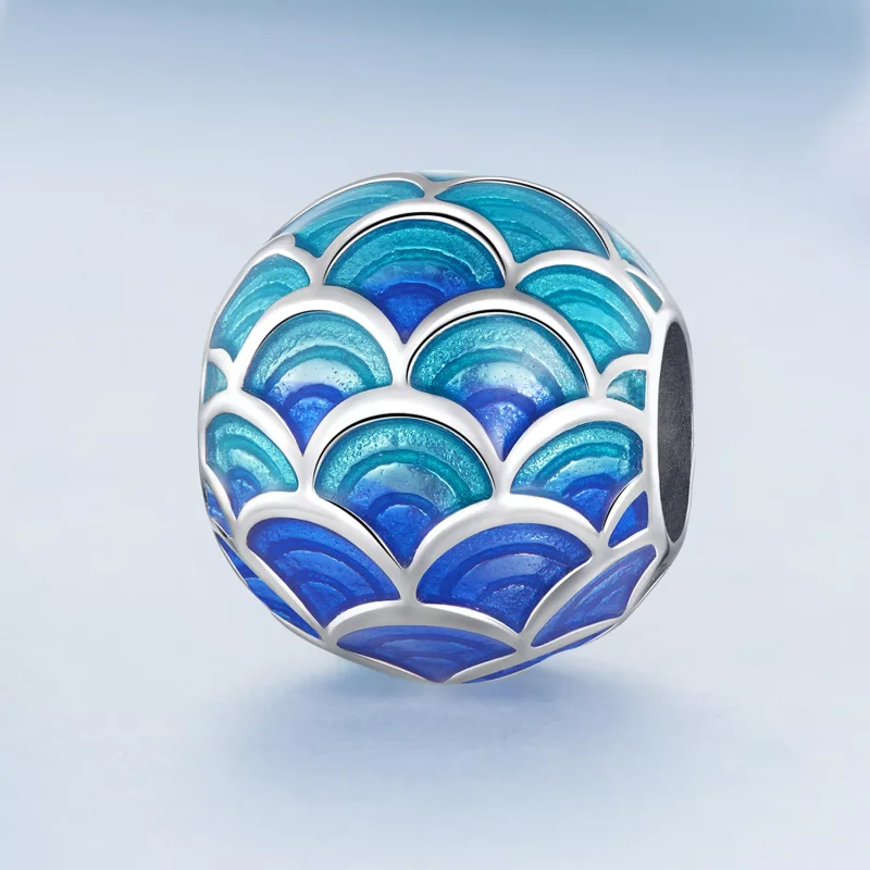 (immagine per) Charm tipo Pandora Scaglie di drago - BSC683 - Visualizza 2