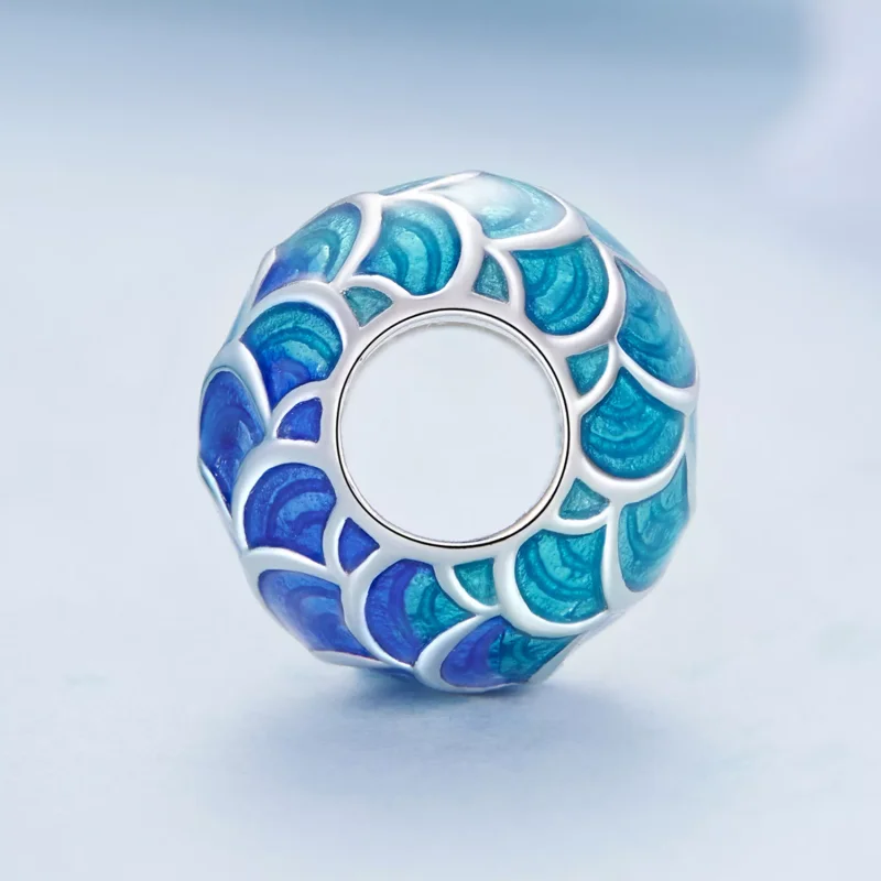 (immagine per) Charm tipo Pandora Scaglie di drago - BSC683 - Visualizza 3