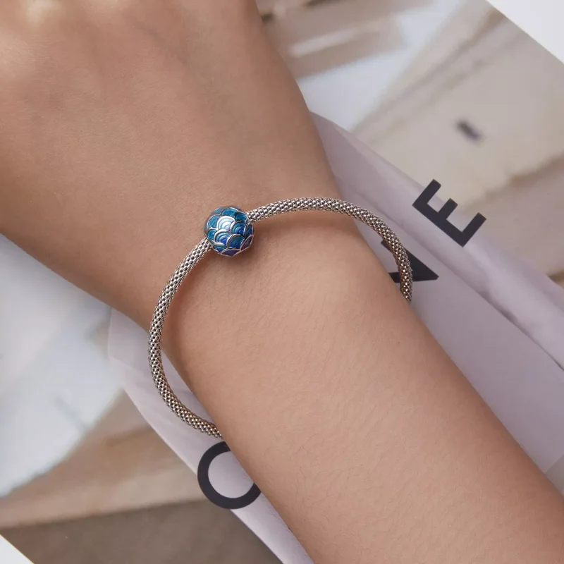 (immagine per) Charm tipo Pandora Scaglie di drago - BSC683 - Visualizza 6