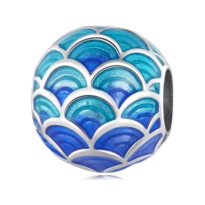 (immagine per) Charm tipo Pandora Scaglie di drago - BSC683