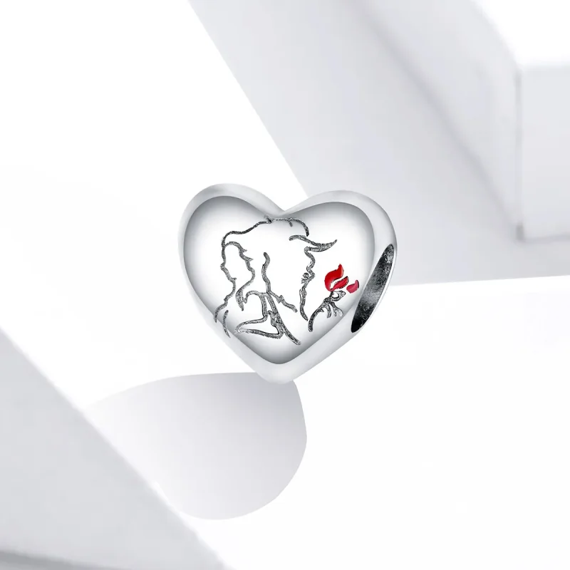 (immagine per) Charm tipo Pandora Schizzo d'amore - BSC321 - Visualizza 2