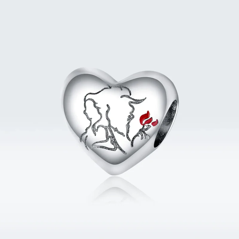 (immagine per) Charm tipo Pandora Schizzo d'amore - BSC321 - Visualizza 5