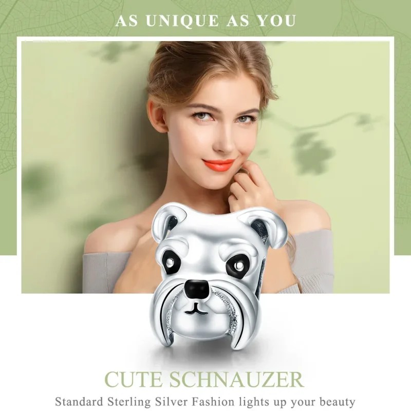 (immagine per) Charm tipo Pandora Schnauzer - SCC835 - Visualizza 6