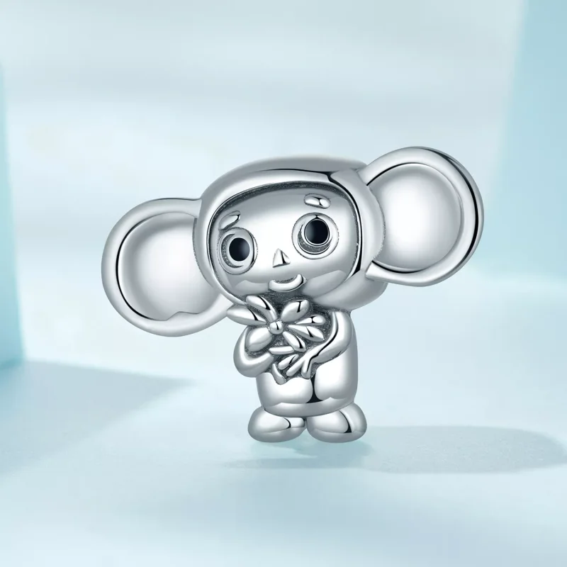 (immagine per) Charm tipo Pandora Scimmia dalle grandi orecchie - SCC2387 - Visualizza 2