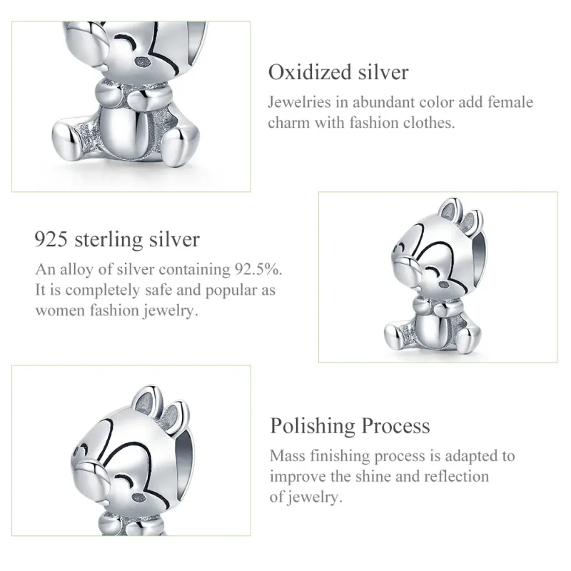(immagine per) Charm tipo Pandora Scoiattolo - SCC1869 - Visualizza 8