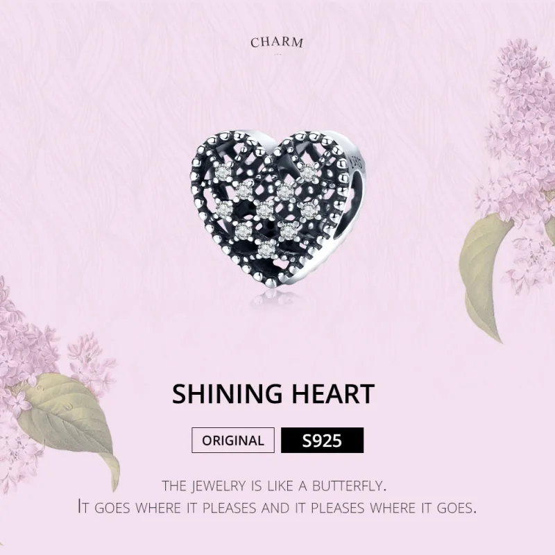 (immagine per) Charm tipo Pandora Segui il tuo cuore - SCC1572 - Visualizza 6