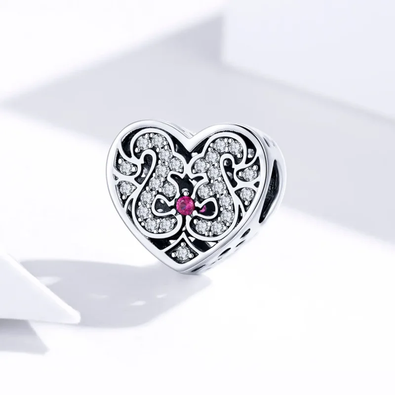 (immagine per) Charm tipo Pandora Sempre nel mio cuore - SCC1415 - Visualizza 2