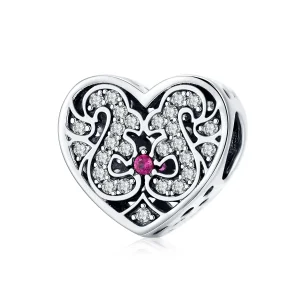 Charm tipo Pandora Sempre nel mio cuore - SCC1415 (immagine per) Charm tipo Pandora Sempre nel mio cuore - SCC1415