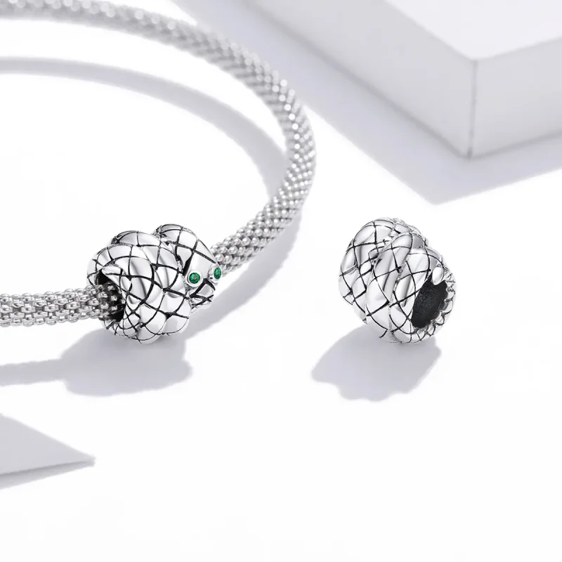 (immagine per) Charm tipo Pandora Serpente d'epoca - SCC1770 - Visualizza 4