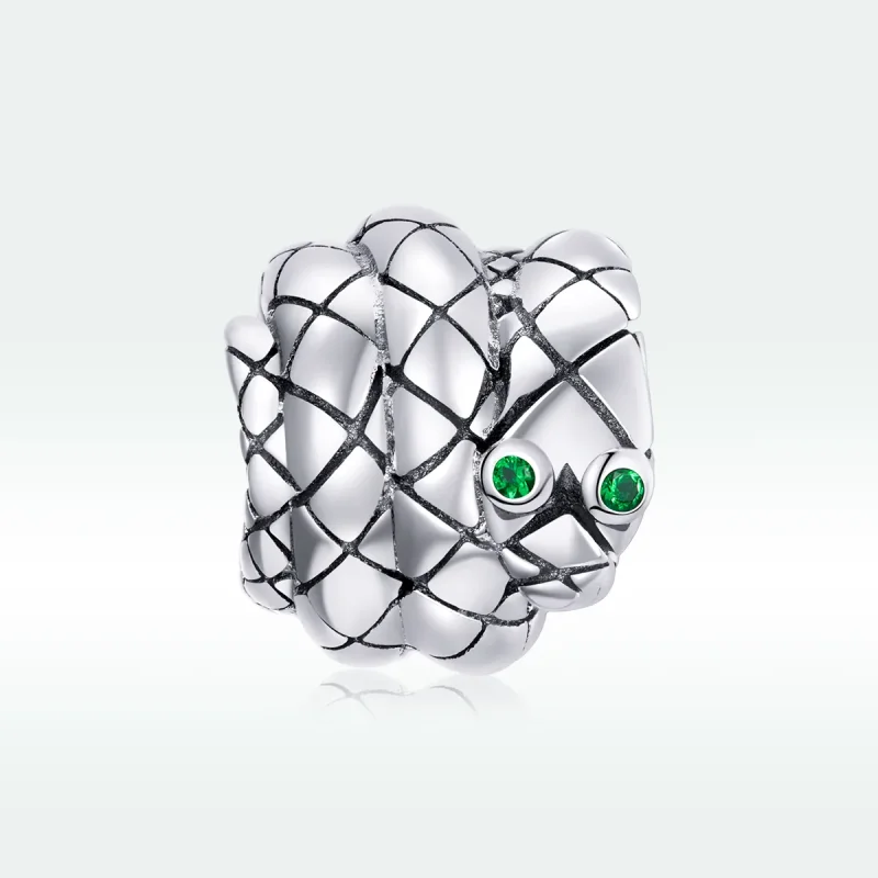 (immagine per) Charm tipo Pandora Serpente d'epoca - SCC1770 - Visualizza 5