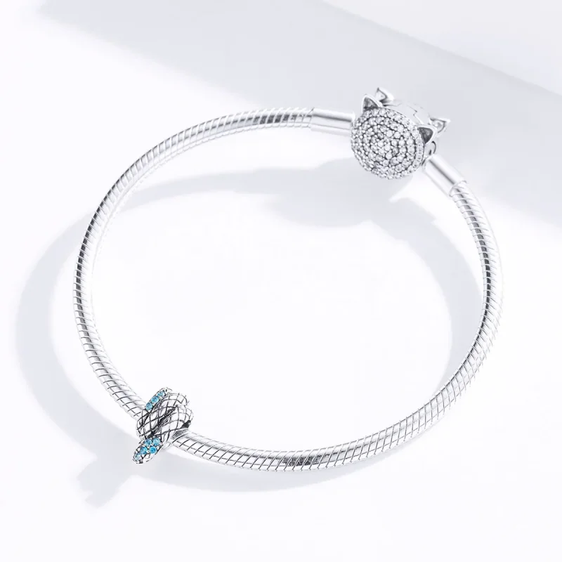 (immagine per) Charm tipo Pandora Serpente retrò - SCC1351 - Visualizza 2