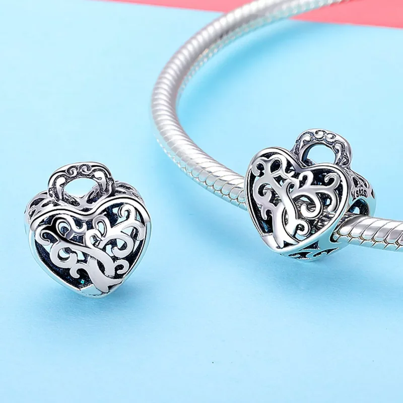(immagine per) Charm tipo Pandora Serratura eterna - SCC726 - Visualizza 2