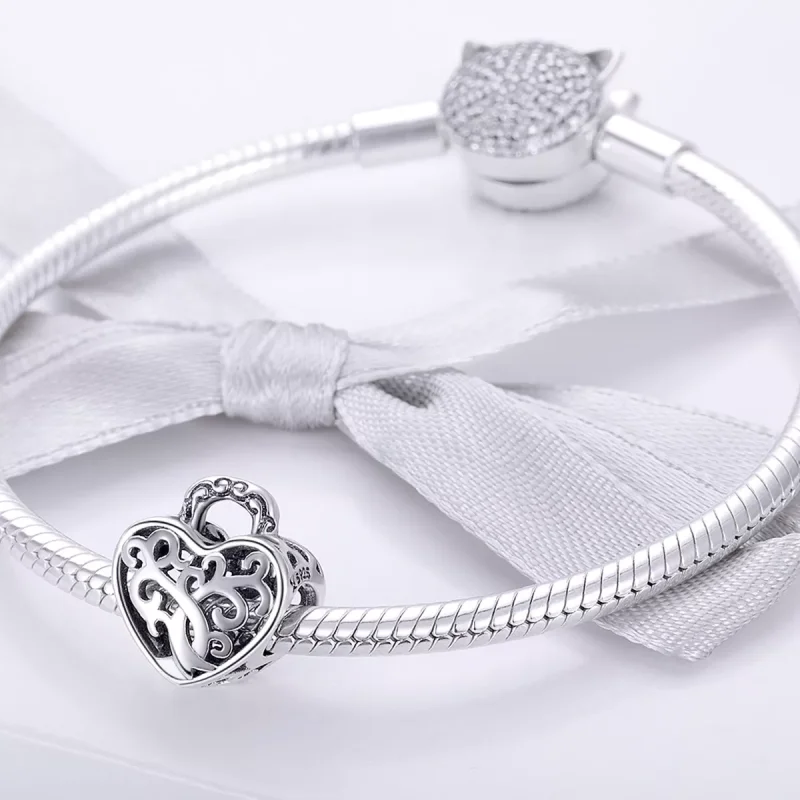 (immagine per) Charm tipo Pandora Serratura eterna - SCC726 - Visualizza 3