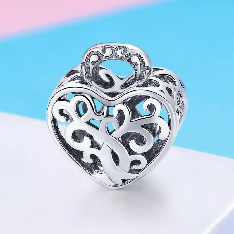 (immagine per) Charm tipo Pandora Serratura eterna - SCC726 - Visualizza 4