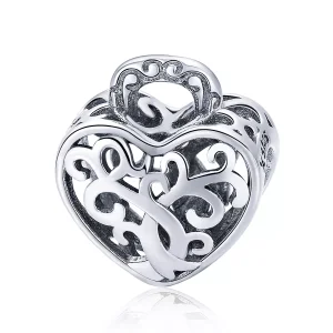 (immagine per) Charm tipo Pandora Serratura eterna - SCC726