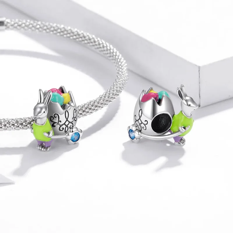 (immagine per) Charm tipo Pandora Signor Coniglio - SCC1755 - Visualizza 4