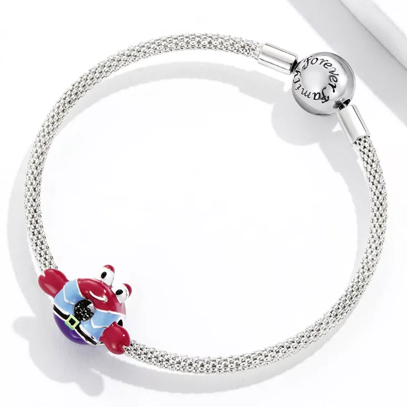 (immagine per) Charm tipo Pandora Signor granchio ciambelle - SCC2170 - Visualizza 3