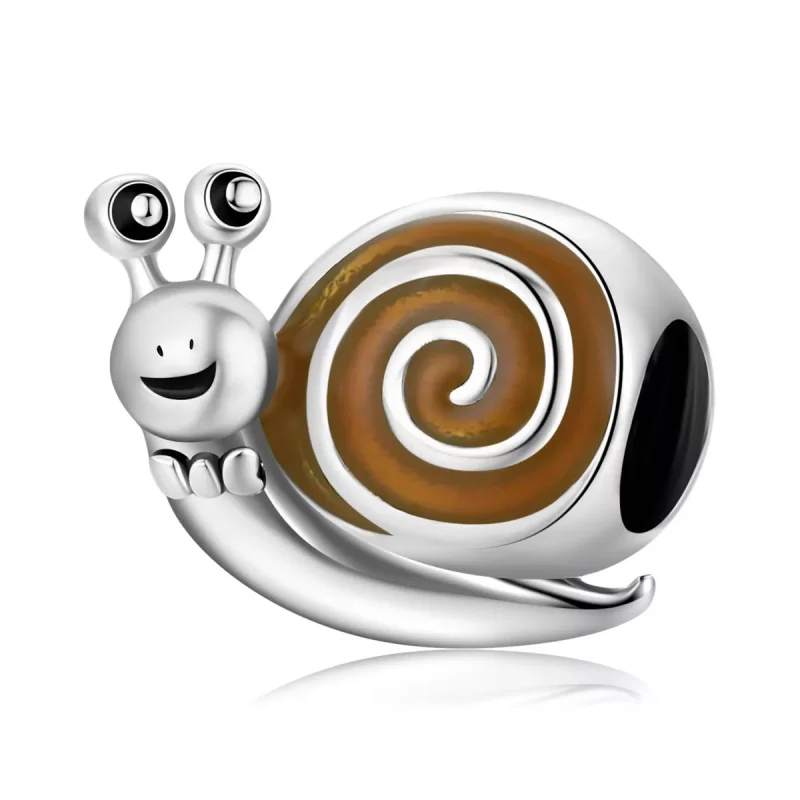 (immagine per) Charm tipo Pandora Signor Lumaca - SCC2064