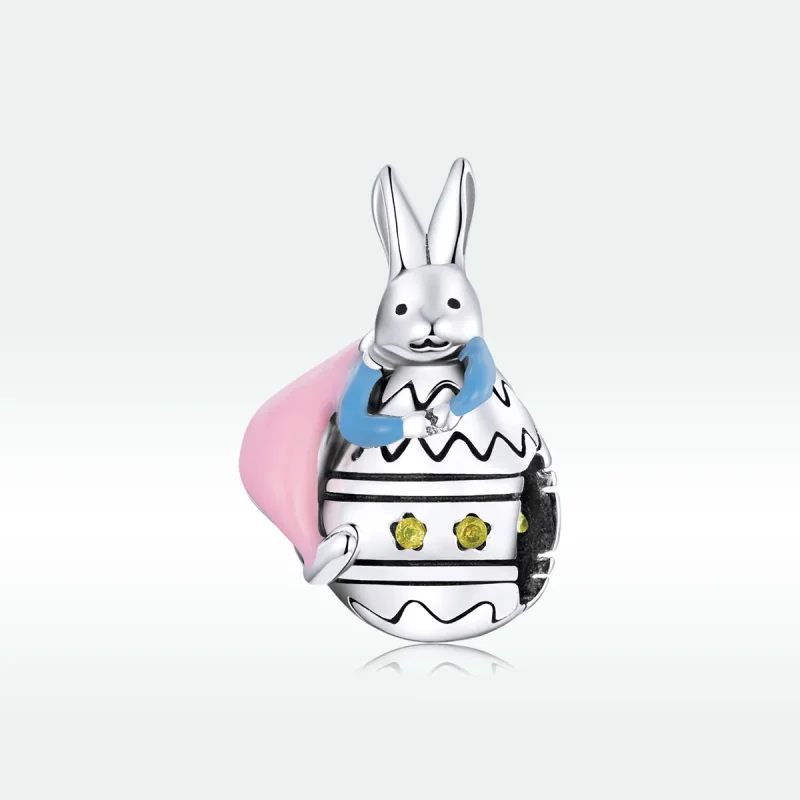 (immagine per) Charm tipo Pandora Signorina Coniglio - SCC1754 - Visualizza 5