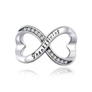 (immagine per) Charm tipo Pandora Simbolo dell'infinito - SCC1636