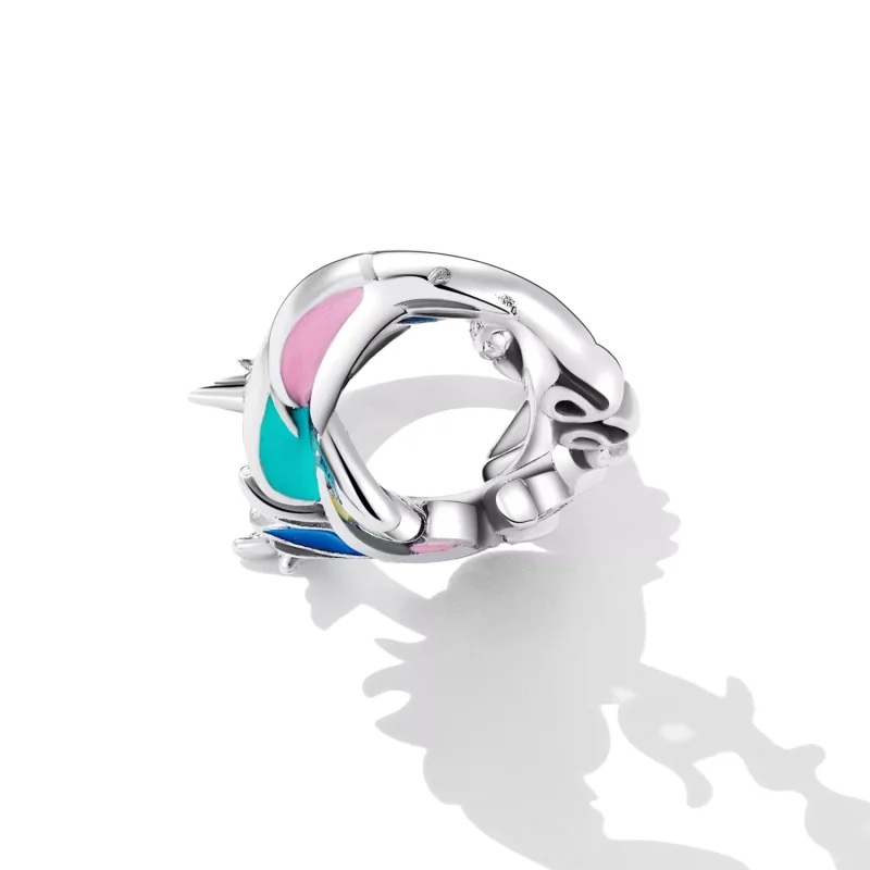 (immagine per) Charm tipo Pandora Simbolo di infinito piuma - SCC2322 - Visualizza 3