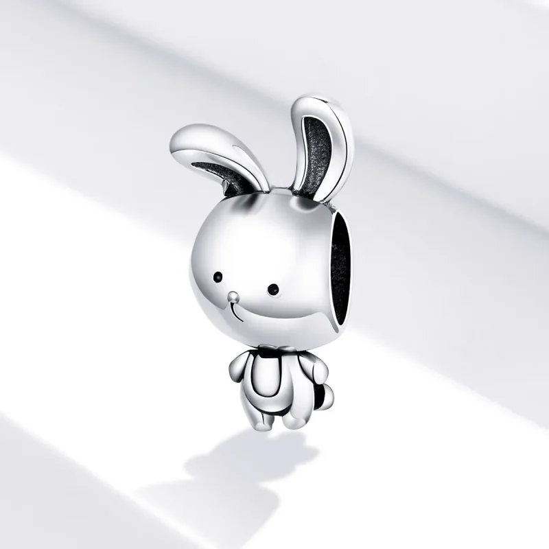 (immagine per) Charm tipo Pandora Simpatico coniglietto - SCC1517 - Visualizza 2