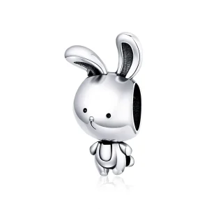(immagine per) Charm tipo Pandora Simpatico coniglietto - SCC1517