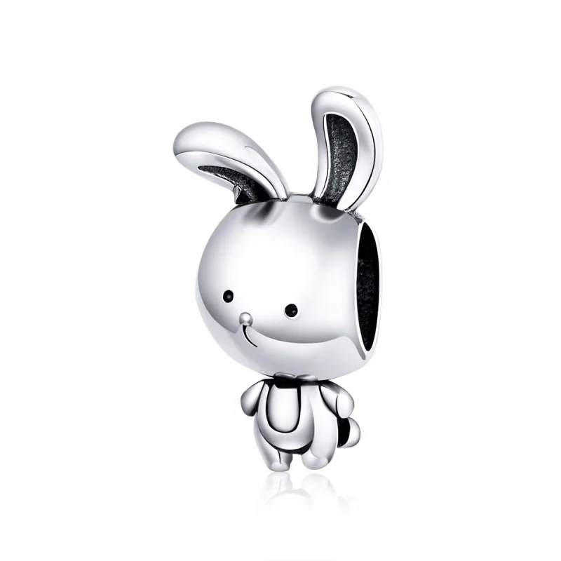 (immagine per) Charm tipo Pandora Simpatico coniglietto - SCC1517