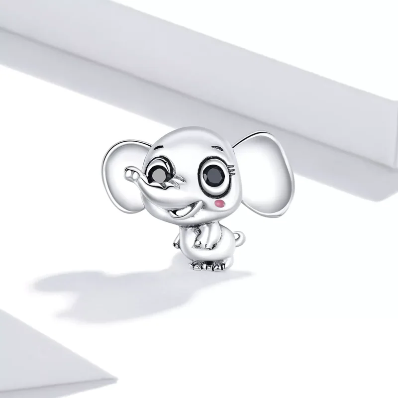 (immagine per) Charm tipo Pandora Simpatico elefantino - SCC1646 - Visualizza 2