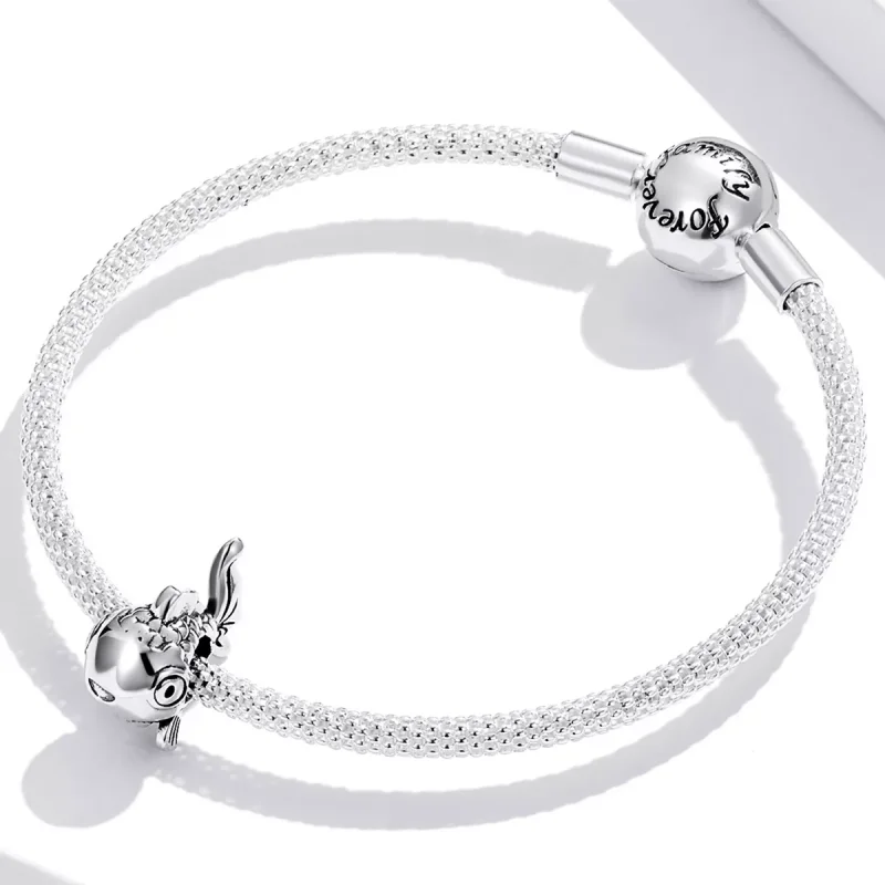 (immagine per) Charm tipo Pandora Simpatico pesce rosso - BSC543 - Visualizza 3