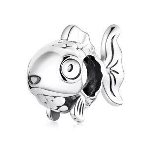 (immagine per) Charm tipo Pandora Simpatico pesce rosso - BSC543