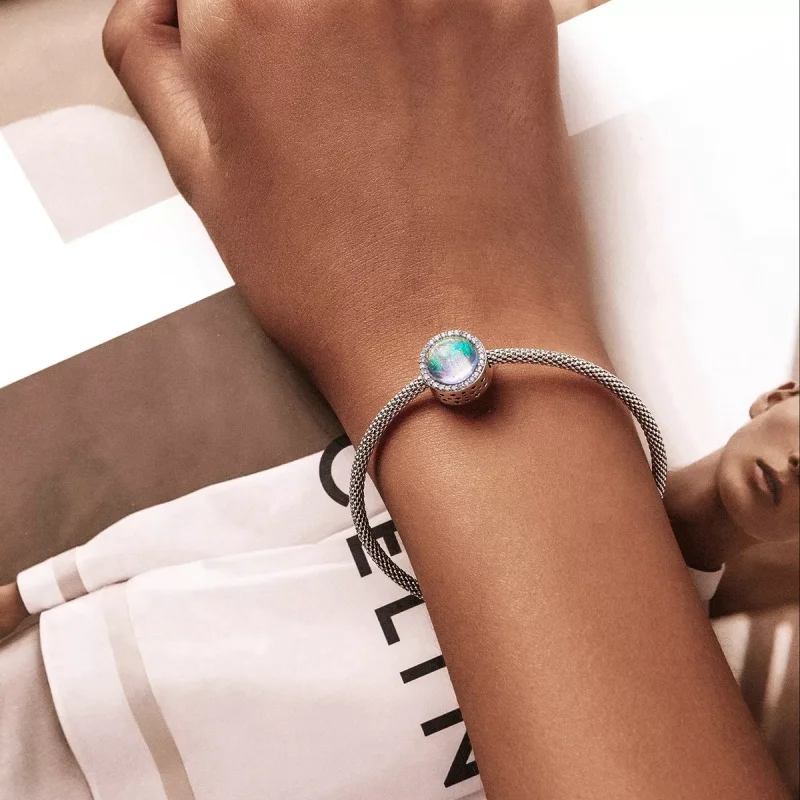 (immagine per) Charm tipo Pandora Sognare - BSC569 - Visualizza 6