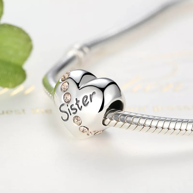 (immagine per) Charm tipo Pandora Sorella - SCC008 - Visualizza 6