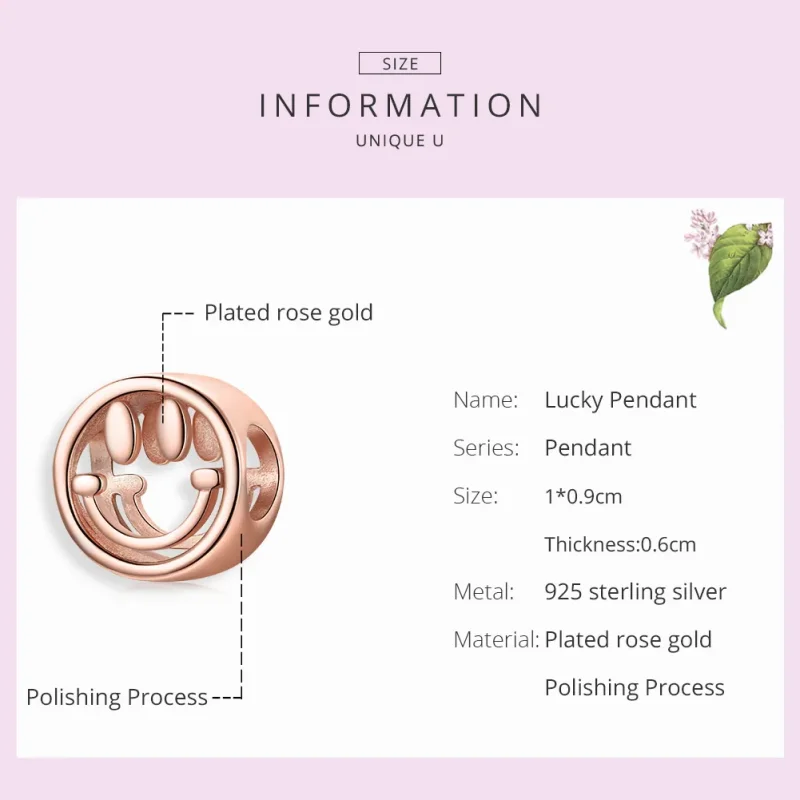 (immagine per) Charm tipo Pandora Sorriso fortunato - SCC1787 - Visualizza 7