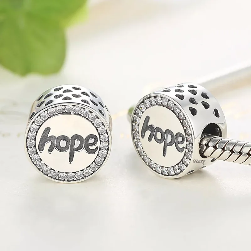 (immagine per) Charm tipo Pandora Sperare - SCC088 - Visualizza 2