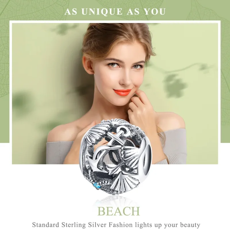 (immagine per) Charm tipo Pandora Spiaggia - SCC995 - Visualizza 6