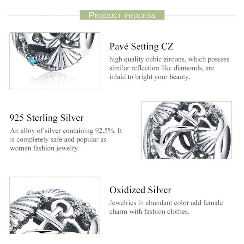 (immagine per) Charm tipo Pandora Spiaggia - SCC995 - Visualizza 7
