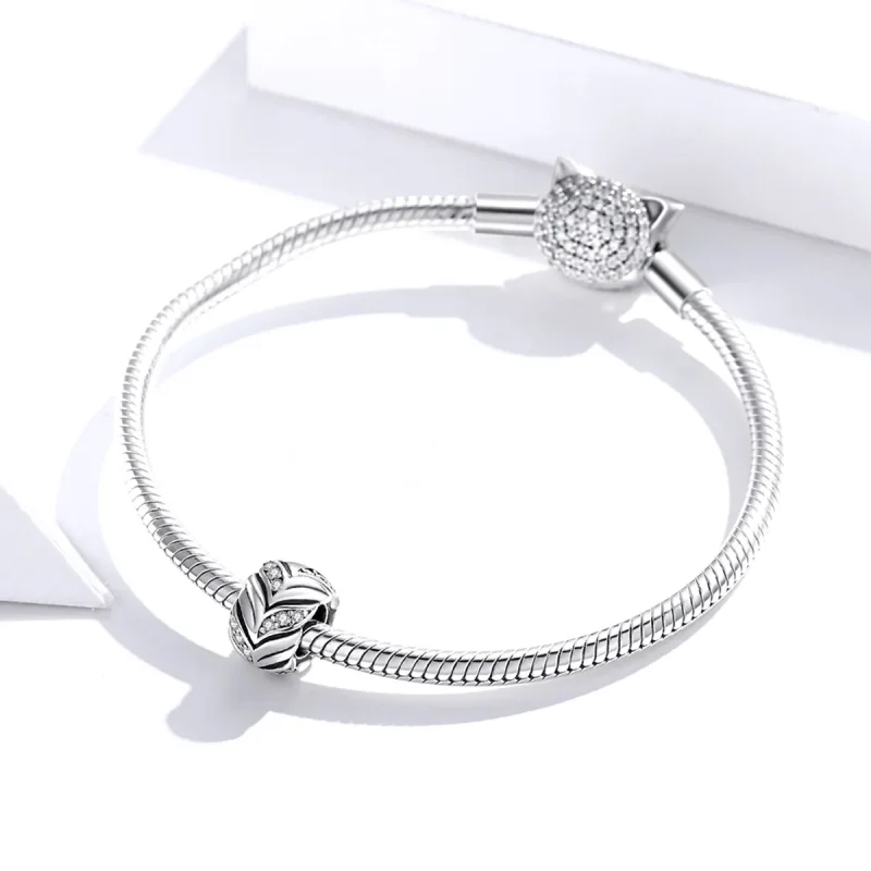 (immagine per) Charm tipo Pandora Spighe di grano splendenti - SCC1614 - Visualizza 3