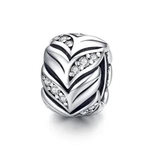 (immagine per) Charm tipo Pandora Spighe di grano splendenti - SCC1614