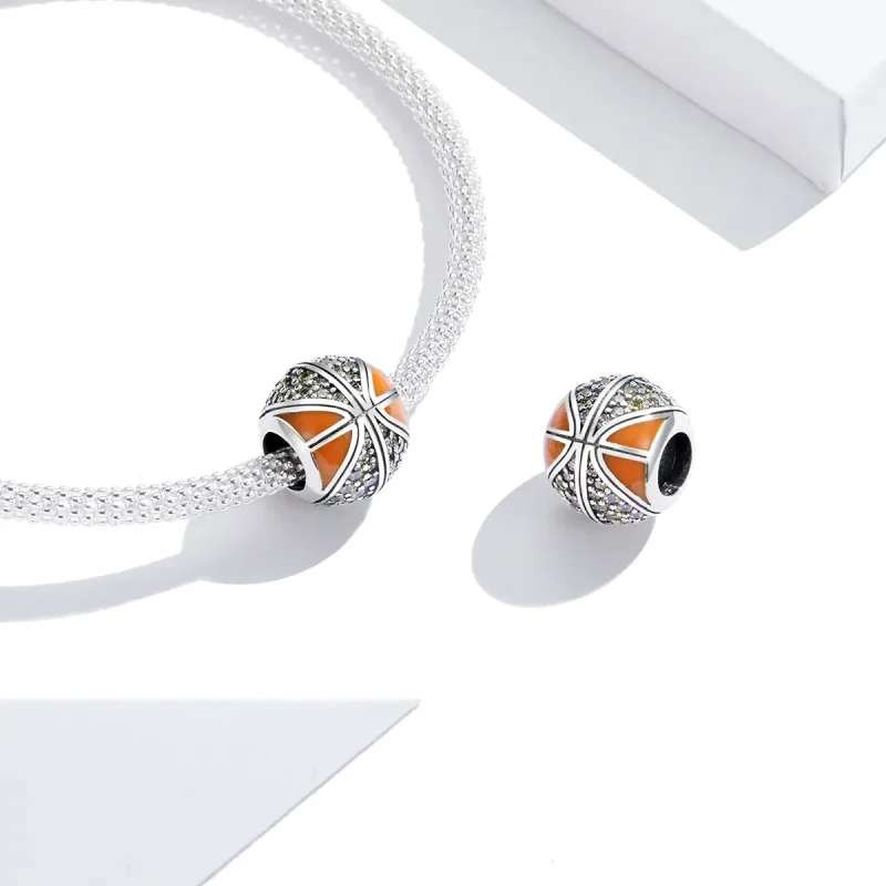 (immagine per) Charm tipo Pandora Spirito del basket - SCC1506 - Visualizza 3